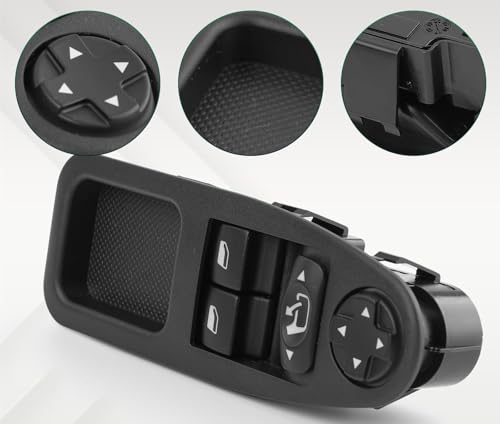 Bouton interrupteur lève-vitre électrique commande commande de vitre voiture 6554.ZJ - 2
