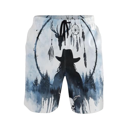 Short de bain homme 2 couches évite les irritations du filet