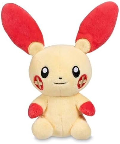 Miniatura 3 de Pokémon Center Peluche Plusle Sitting Cuties, 6 pulgadas