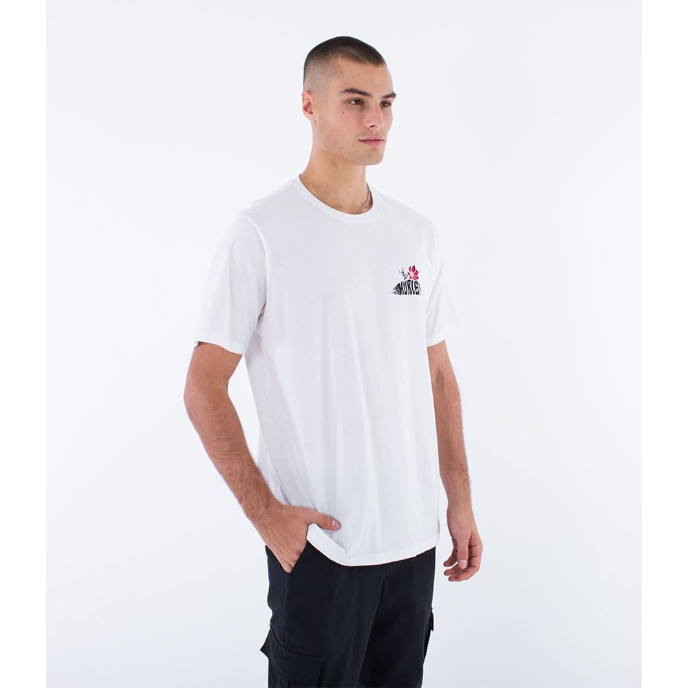 Hurley Evd Flower Fish Camiseta Hombre