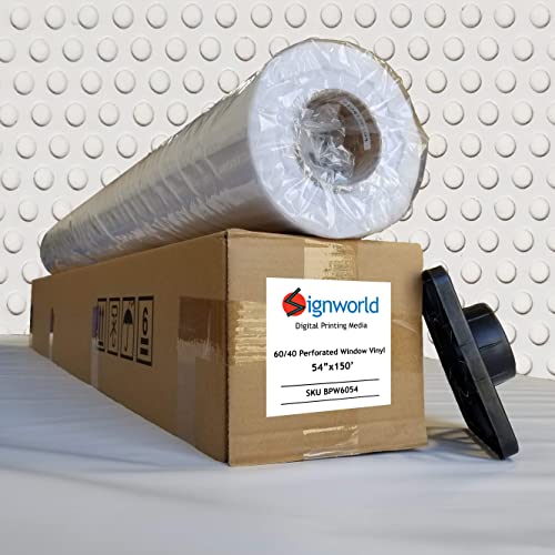 Signworld Perforated Window Vinyl 54" x 150
