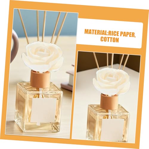 Bâtonnets diffuseurs de parfum SOIMISS : recharge coton fleur blanche pour flacon d'ambiance maison - 4