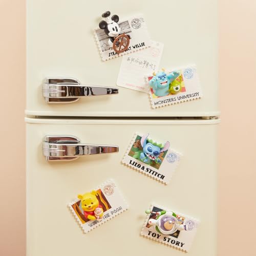 Image of MINISO Disney Retro Stamp Collection Surprise Box Figure Model Random Design Blind Box Toy Collectible Toy for Home Decor Birthday Gifts