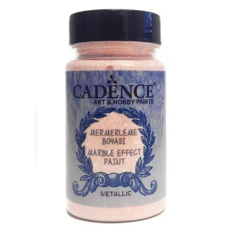 Cadence Pintura Efecto Mármol Rosa Claro Metalizado 90ml Ref. 130