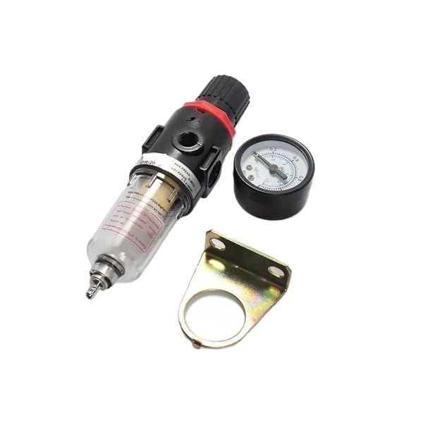 1 PCS AFR2000 1/4" Air Pressure Regulator Filter Airbrush Compressor Trap Water Oil Separator