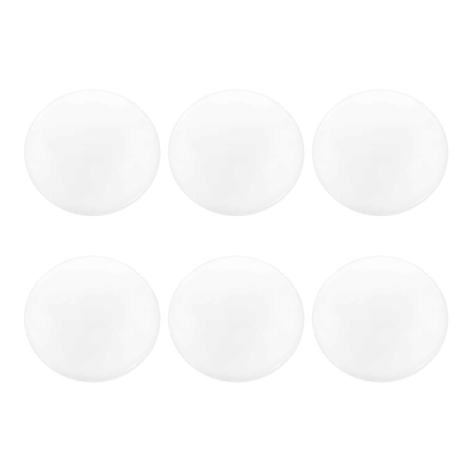 PATIKIL 6 Pack Biconcave Lens, 5cm Dia. -15cm Focal Length Optical Lenses Glass Lens for Office Science Experiment Lab Equipment Laser Application Imaging System, Clear