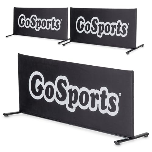 GoSports Pickleball Ball Barrier 3 Pack - Court Dividers for Pickleball Courts
