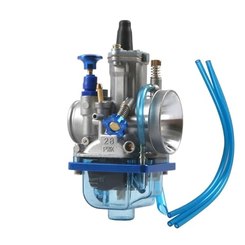 PRECISIONE: Progettato meticolosamente per un flusso d'aria e una miscela di carburante ottimali, questo carburatore migliora la reattività e la potenza del motore in diverse condizioni di guida. Il design avanzato offre un'accelerazione più fluida e motori con consumi ridotti, dando alla tua moto quella spinta in più quando ne hai più bisogno.