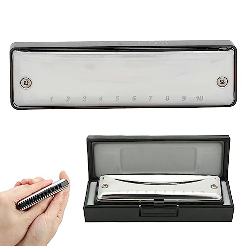 Harmonica, D Key Harmonica, Structure Compacte Bonne Résistance à l’eau Durable Longue Durée de Vie pour les Musiciens Professionnels Débutants Musical (Noir) - Les Beatles, Paul McCartney, John Lennon, RIngo Starr, George Harrison Harmonica, D Key Harmonica, Structure Compacte Bonne Résistance à l'eau Durable Longue Durée de Vie pour les Musiciens Professionnels Débutants Musical (Noir) – Image 4
