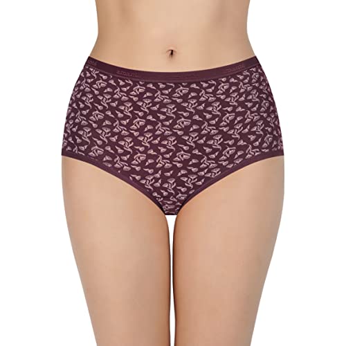 Image of Amante Printed Cotton Full Brief Panty Pack(Pack of 3)