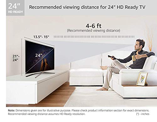 Image of LG 60 cm (24 Inches) HD Ready IPS LED TV 24LH454A (Black) (2016 model)