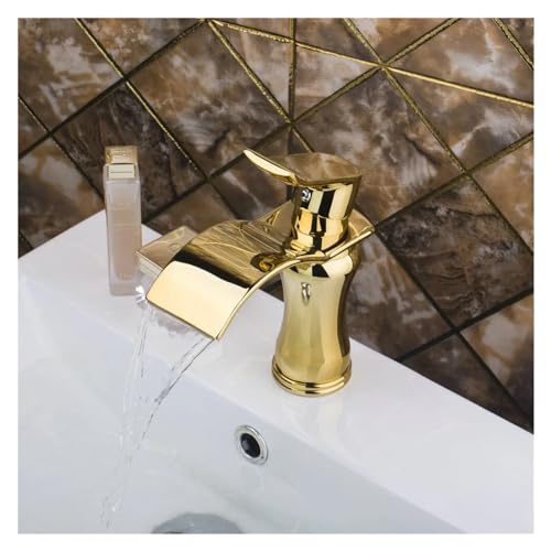 Robinet de lavabo à jets pour salle de bain moderne mitigeur laiton WJ5501