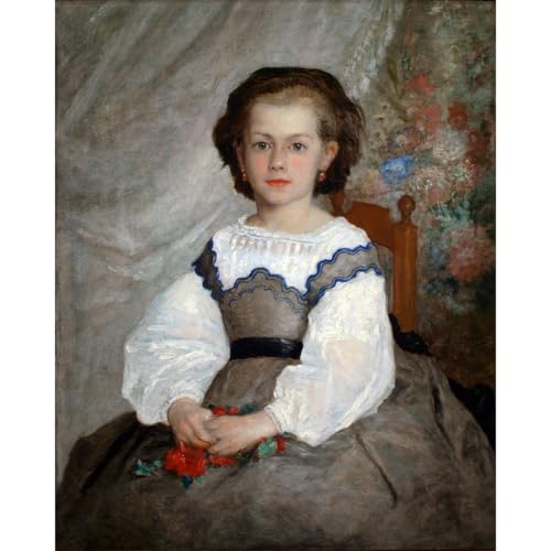 Mademoiselle Romaine Lacaux Poster Roulé 76x101 cm Impression Art Impressionniste