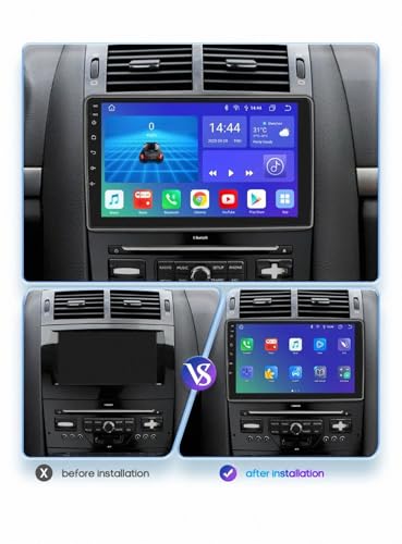 Autoradio Portátil Peugeot 407 con Android Auto, Mirror Link y GPS 2