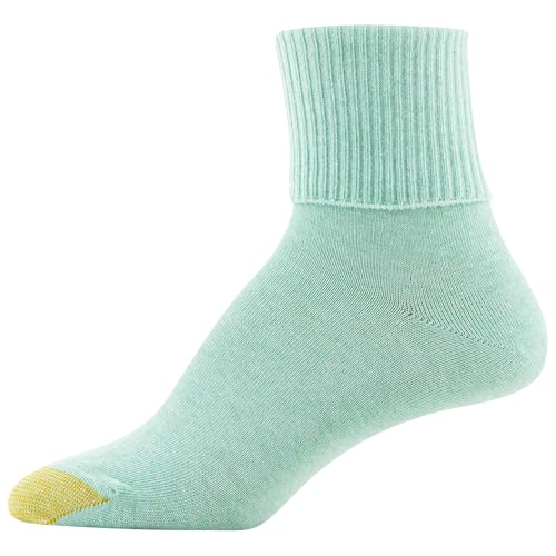 Image of GOLDTOE Women's Classic Turn Cuff Socks, Multipairs