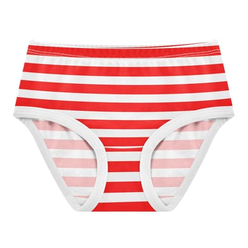 Stripe Red Stripe Toddler Girls's Underwear 2T 2300892