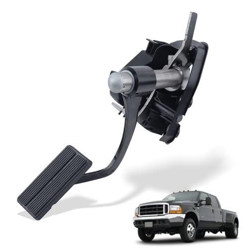DOLKSN Adjustable Accelerator Pedal w/Position Sensor Compatible with 2002-2003 Ford Excursion Ford F250/F350 Super Duty V8 7.3L Diesel Replace# APS108 2C3Z9F836DE