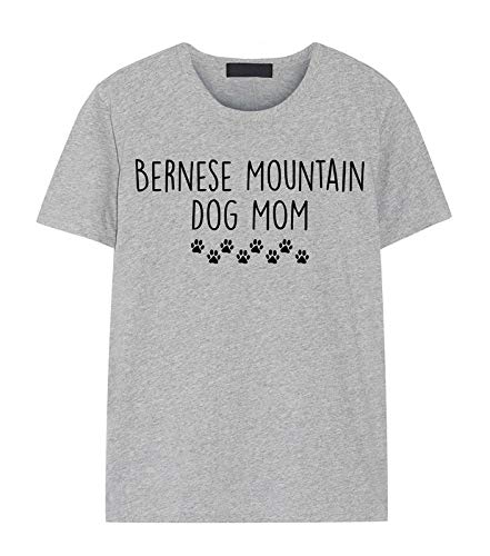 Fellow Friends - Berner Mountain Dog T-Shirt, Berner Mountain Dog Mom Shirt Womens Gifts, Grijs, S