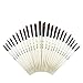 Paint Brushes Set - 24 PCS - Nylon Bristles with Plane Wooden Handle, Professional Artist Painting Supplies, Suitable for Watercolor, Oil, Acrylic Painting