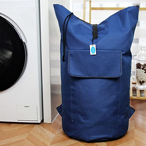 Casaphoria Laundry Backpack Bag For College,115L Extra Large Laundry Bag With Straps,Portable Laundry Bag For College Dorm&Apartment&Laundromat,Travel Hiking Camping Waterproof Foldable Backpack #TOP3