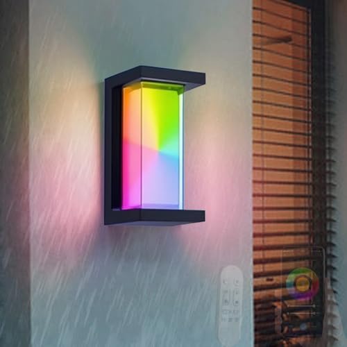 Applique murale étanche IP65 pour balcon et entrée luminaire LED réglable