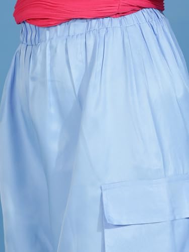 Image of KOTTY Women's High Waist Pleated Wide Leg Trousers