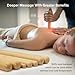 4PCS Solid Bamboo Massage Sticks & Guasha Set with Roller/Stick - 100% Bamboo Therapy Tools for Neck/Arm/Back/Legs/Full Body, Deep Tissue Massage, Muscle Relaxation, Body Shaping, Fatigue Relief