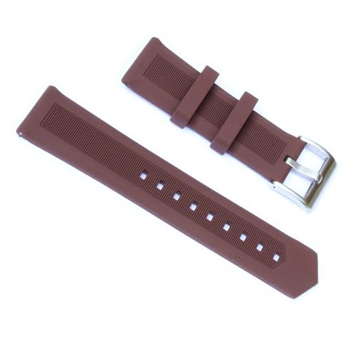 Image of WAMD Quick Release Silicone Rubber Watch Straps - Mercury - 18mm, 20mm, and 22mm Watch Straps for Watches.
