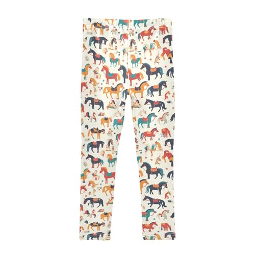 Killer Whale Kids Baby Girls Athletic Leggings Fashion High Waisted Pants Running2