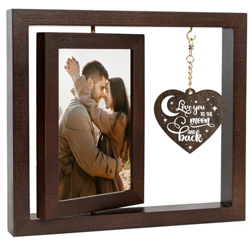 Love You To The Moon And Back, Engagement Gift for Couples Weddin...