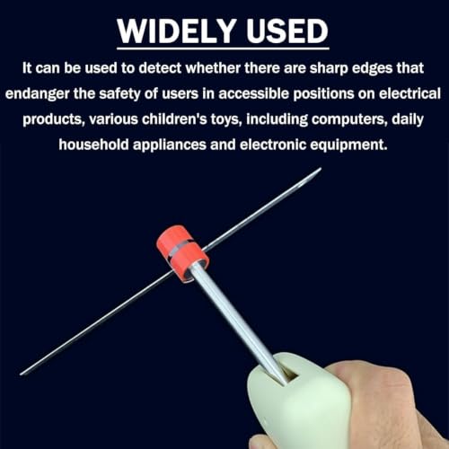 Probador de nitidez para control de calidad con sondas intercambiables 8