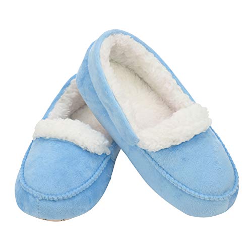 Snoozies Womens Slippers Soft-Moc3