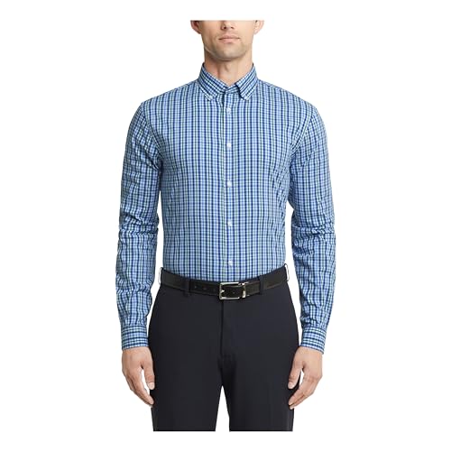 Chemise homme IZOD anti-transpiration à col rafraîchissant Cool FX