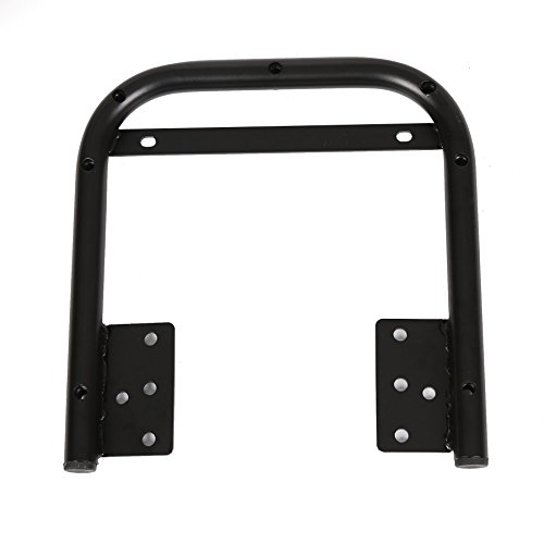 Image of ECOTRIC King Luggage Trunk W /Backrest & Mount Rack Compatible with Harley Davidson Touring Model 2009-2013 Electra Glide /CVO /Road Glide /Road King /Street Glide Top Luggage Rack Carrier Set