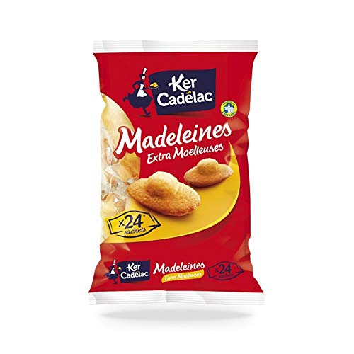 KER CADELAC - Madeleines Coquilles 600G - Lot De 4