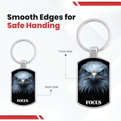 Image of Premium Printed Metal Keychain for Men & Women | High-Definition Artwork Print | Durable Key Ring for Car, Bike, Home & Office Keys | Stylish Decorative Key Holder Gift
