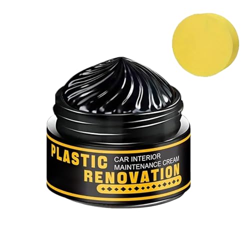 Limpiador Renovador Goma Coche 30g, Restaura Color Negro Tableros De Borde,limpiador Renovador Parachoques Y Juntas De Puerta, Efecto Brillante Y Protector