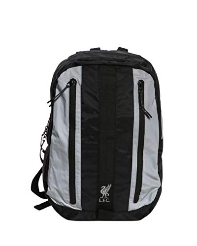 Liverpool FC Black/Silver Backpack LFC Official