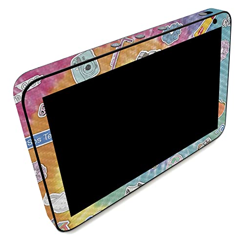 Image of MightySkins Carbon Fiber Skin Compatible with Amazon Echo Show 8 (Gen 2) - VSCO3 | Protective, Durable Textured Carbon Fiber Finish | Easy to Apply | Made in The USA