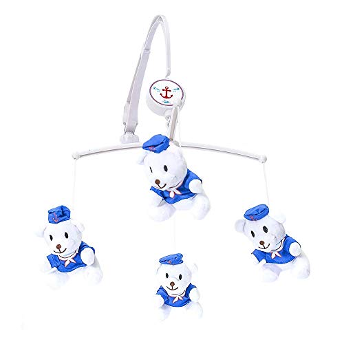 Kit Móbile e Urso Marinheiro de Pelúcia 30cm - Unik Toys