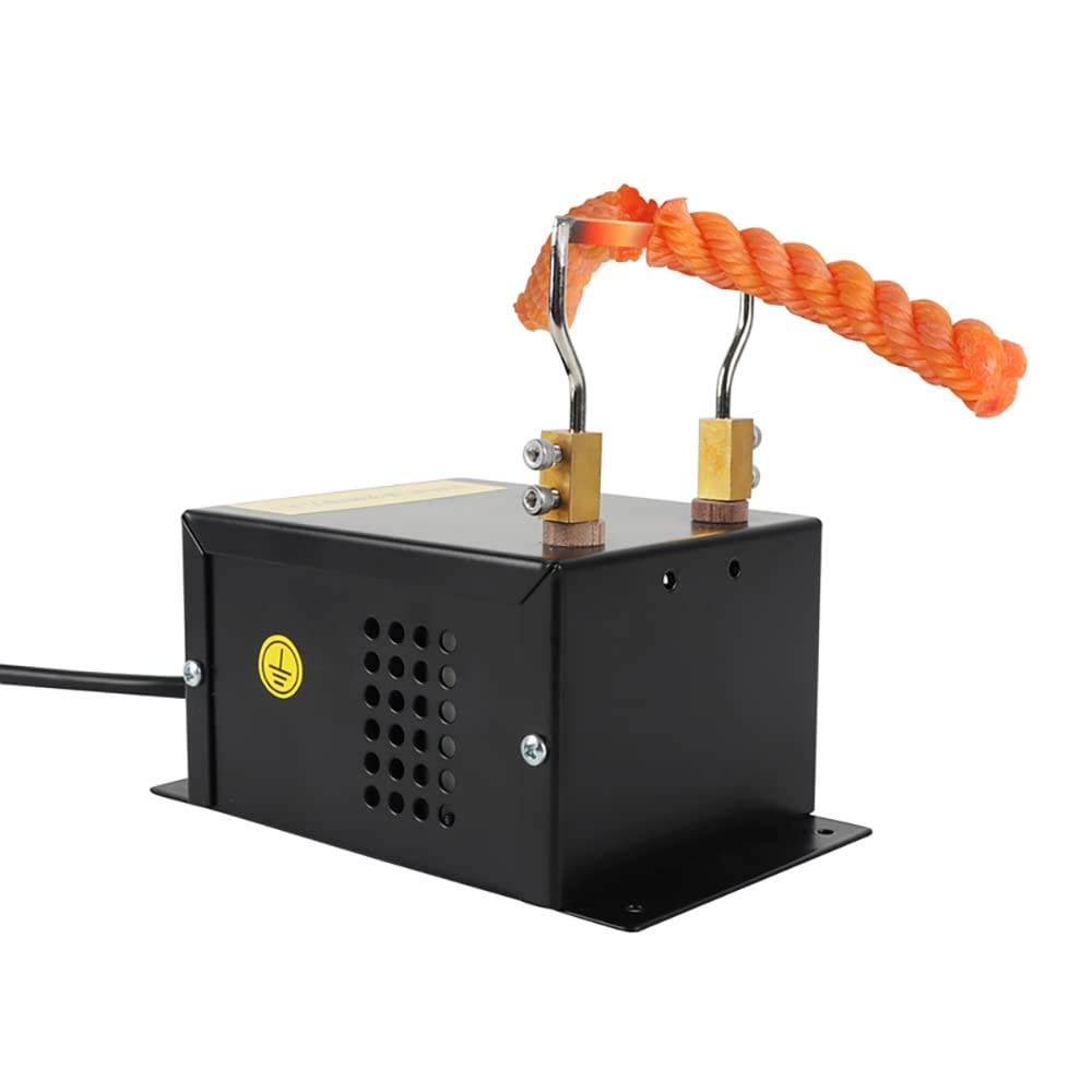 Toplionace Máquina de Corte Térmico de Cuerda de Cable de Malla de Correa Trenzada de Nailon de Fusión en Caliente de Cuchillo Eléctrico de Escritorio de 220V 60W