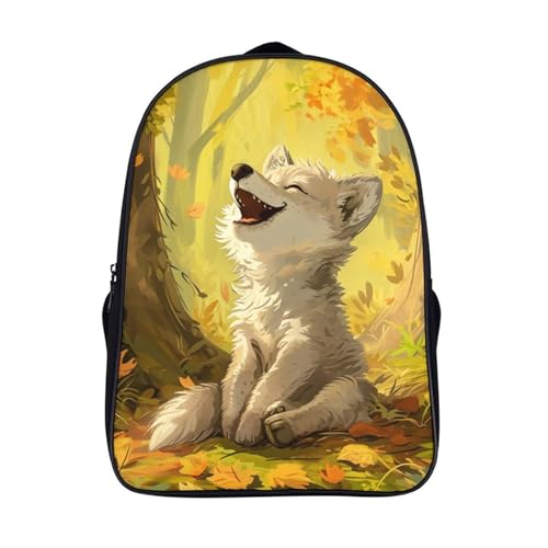 Mochila escolar Corgi 3D infantil para el colegio y deporte de los niños