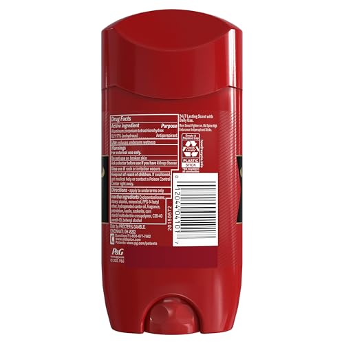 Old Spice Antiperspirant Deodorant for Men,24/7 Sweat & Odor Protection,24/7 Lasting Freshness,Invisible Solid,Swagger with Cedarwood Scent,3.4 oz,(Pack of 6) - image 8