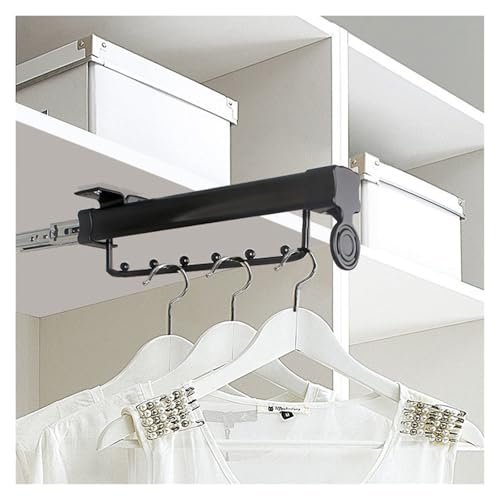 Barre de penderie réglable pour placards encombrés - Solution robuste sans perçage difficile