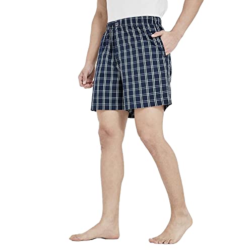 Image of STOP by Shoppers Checks Cotton Men's Boxers