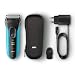 Braun Series 3 ProSkin 3045s Electric Shaver, Black/Blue Braun Series 3 ProSkin 3045s Electric Shaver, Black/Blue