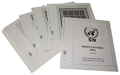 Feuilles Nations Unies Vienne Lindner Luxe pour Blocs et Timbres 2008-2016