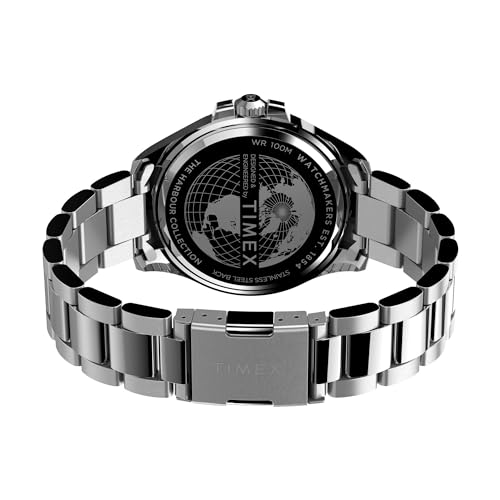 TIMEX Men Stainless Steel Blue Analog Dial Watch- Tw2U41900Uj, Band Color-Silver - Image 5