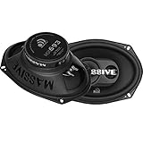 Massive Audio MX693 | 6'x9' 3-Way 60 Watts RMS Coaxial Speakers