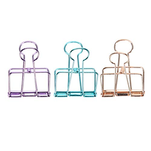 Pinces à papier creuses de 8 couleurs pour ne plus perdre vos documents - 7